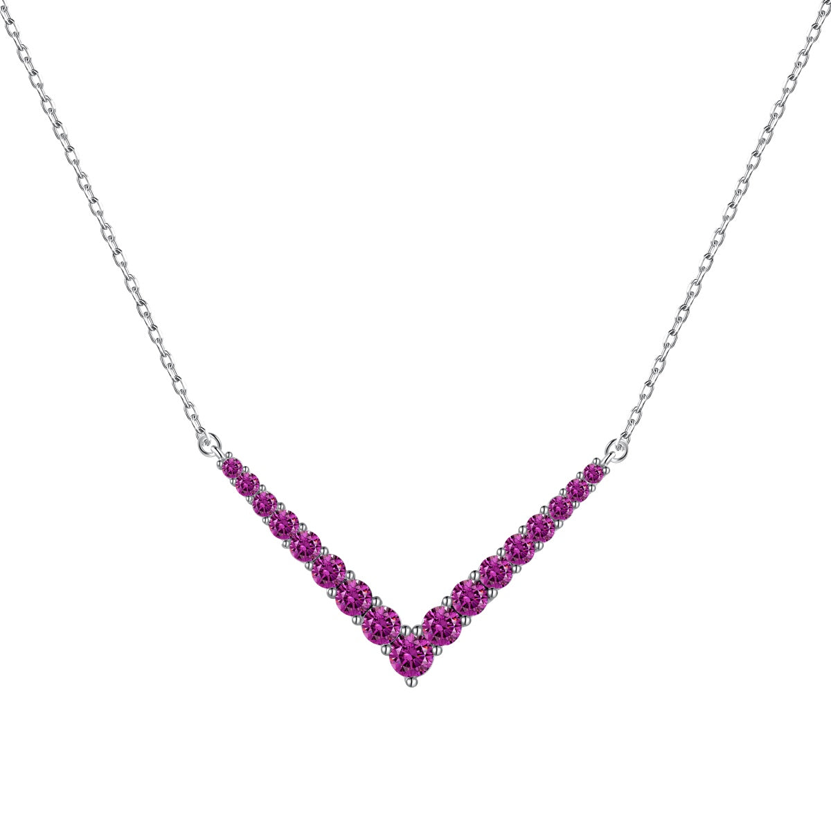 [AuraEcho]Ornate Round Cut Necklace