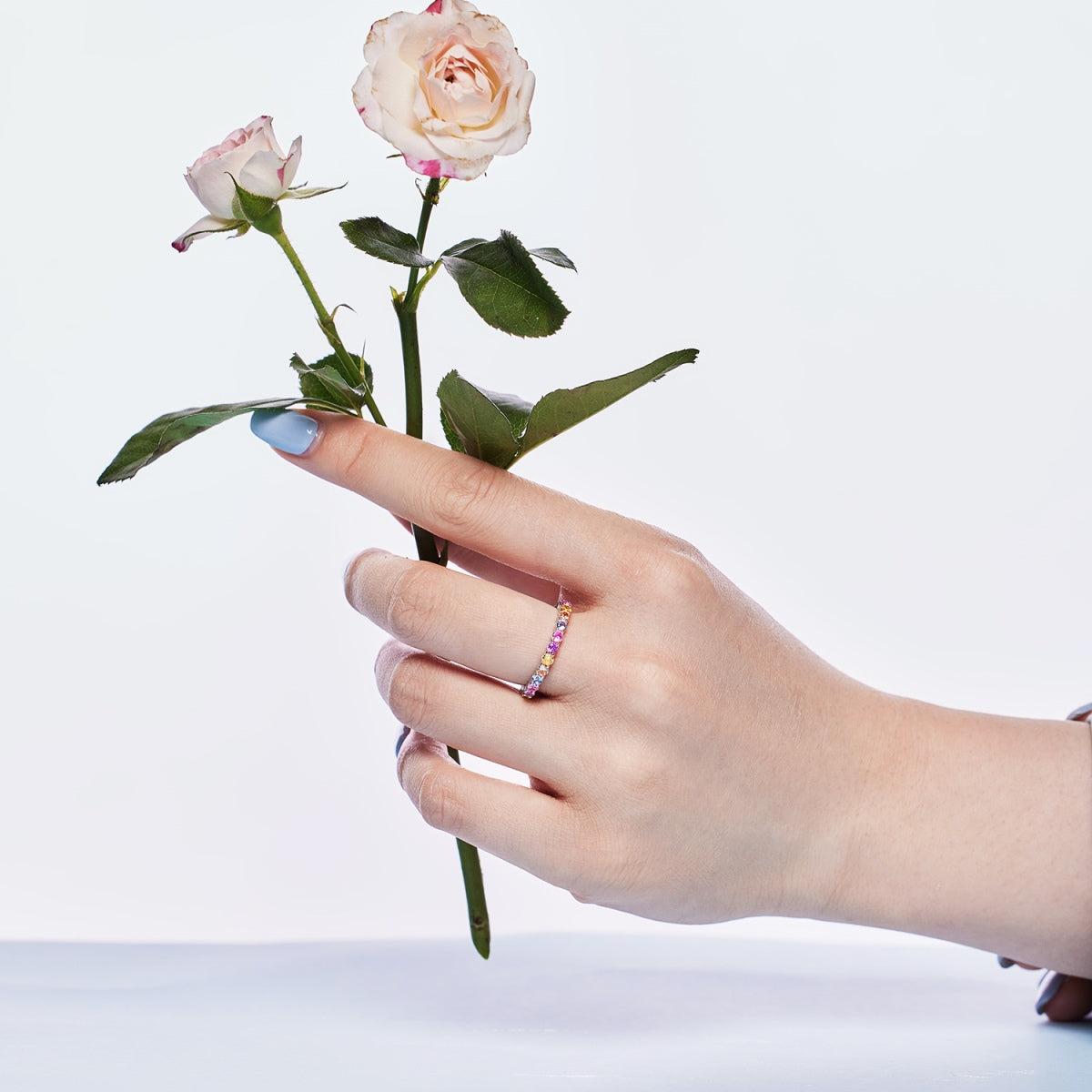 [AuraEcho]Dazzling Resplendent Round Cut Party Ring