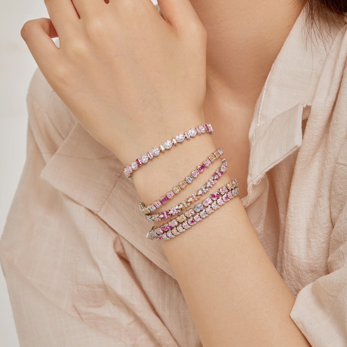 [AuraEcho]Unique Colorful Butterfly Shape Party Bracelet