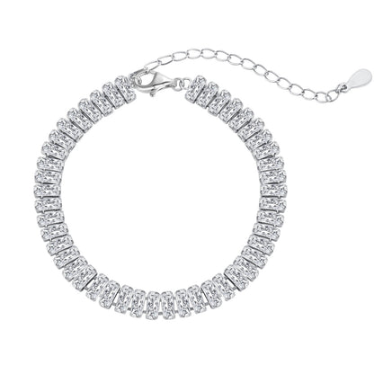 [AuraEcho]Exquisite Emerald Cut Daily Bracelet
