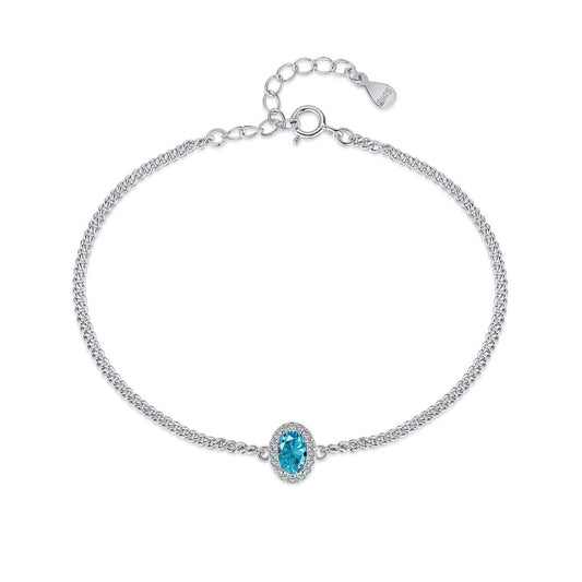 [AuraEcho]Exquisite Oval Shape Bracelet