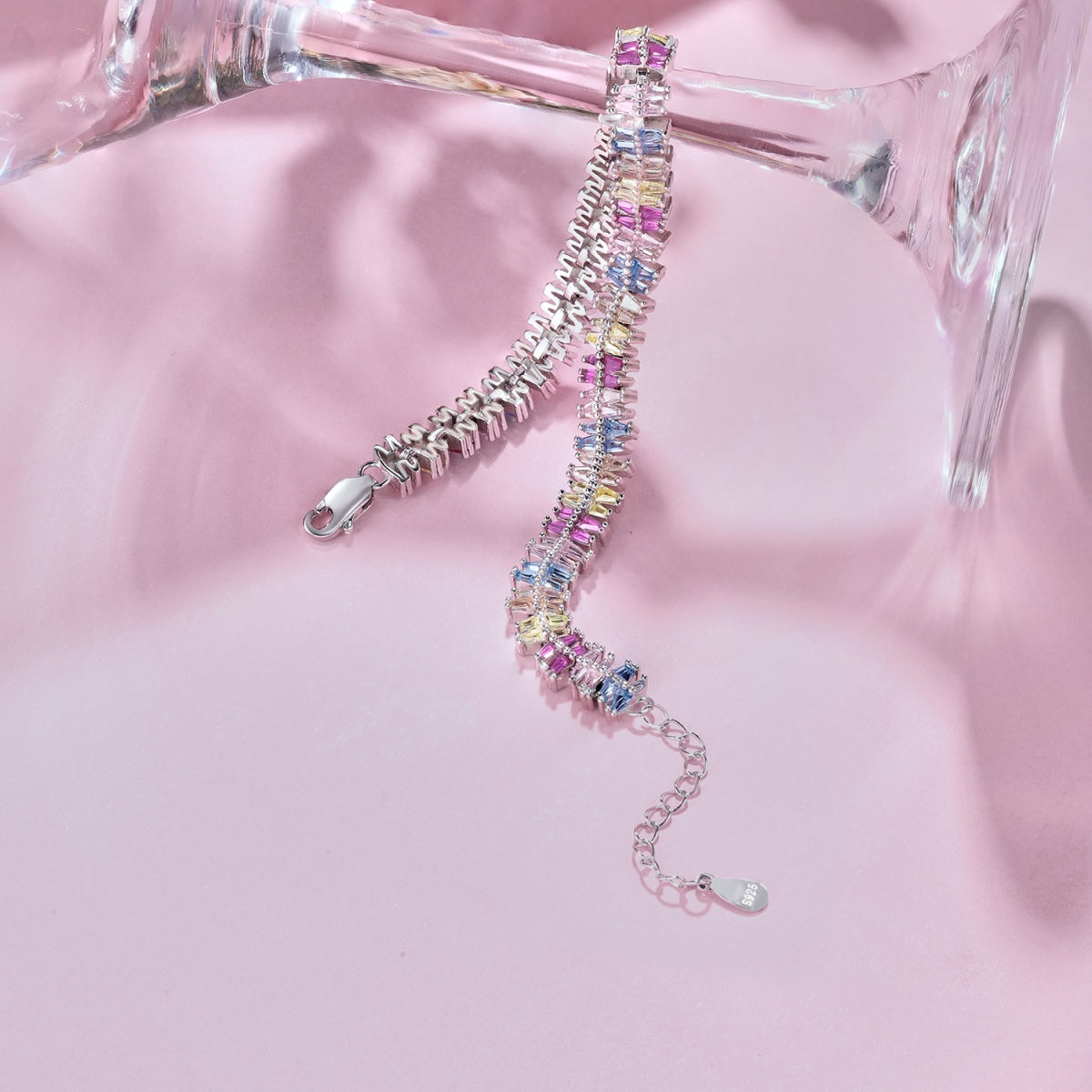 [AuraEcho]Sparkling Exquisite Multi Cut Party Bracelet