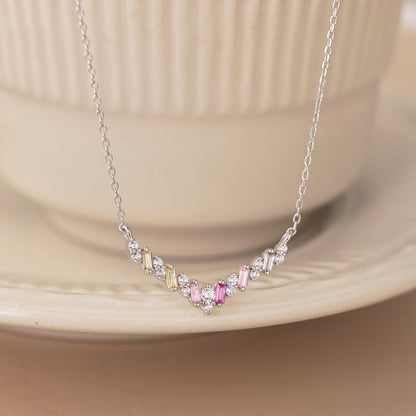 [AuraEcho]Dazzling Rainbow Necklace