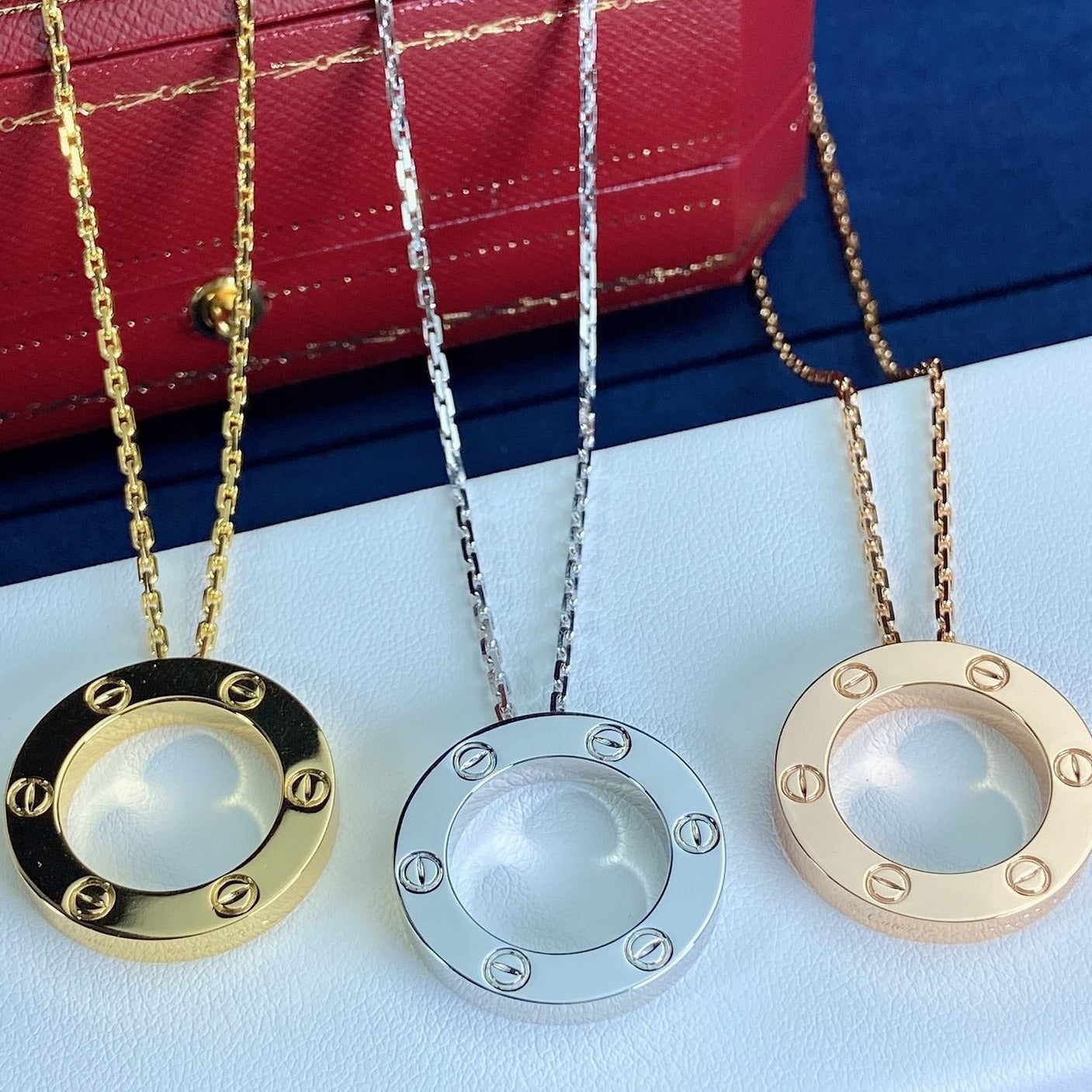 [AuraEcho]LOVE NECKLACE 16MM