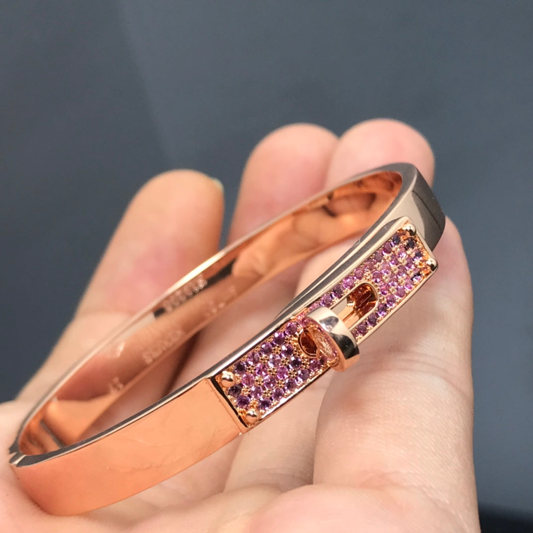 [AuraEcho]KELLY BRACELET PINK DIAMOND