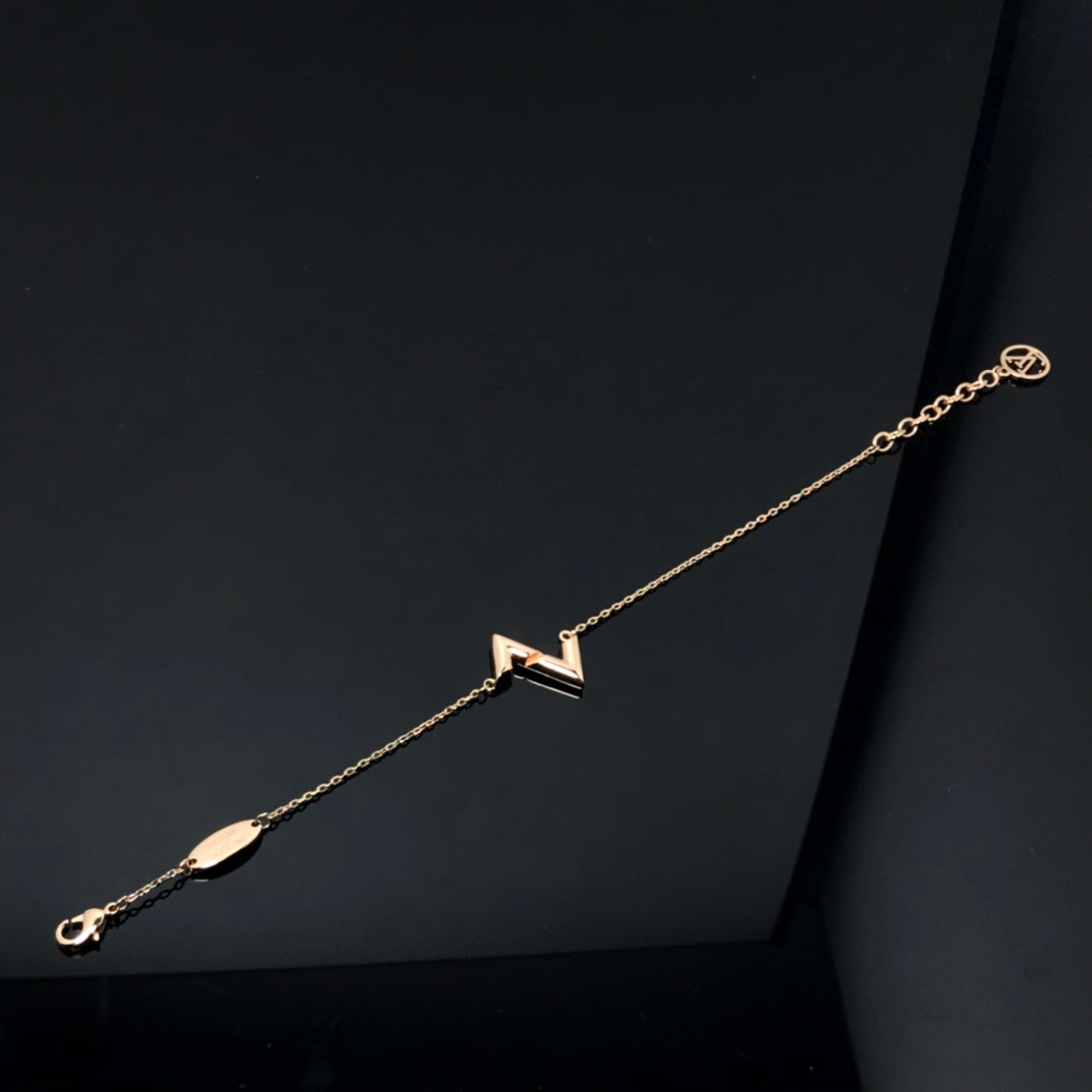 [AuraEcho]VOLT LV LOGO BRACELET