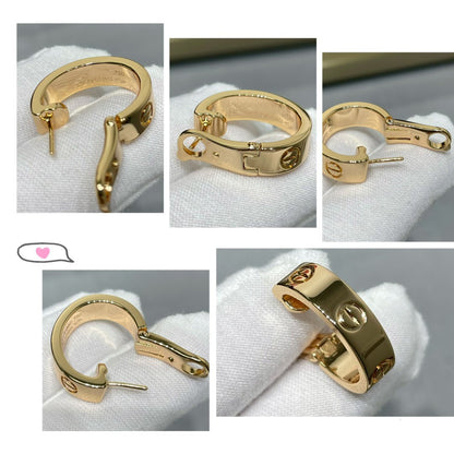 [AuraEcho]LOVE 5.5MM EARRINGS