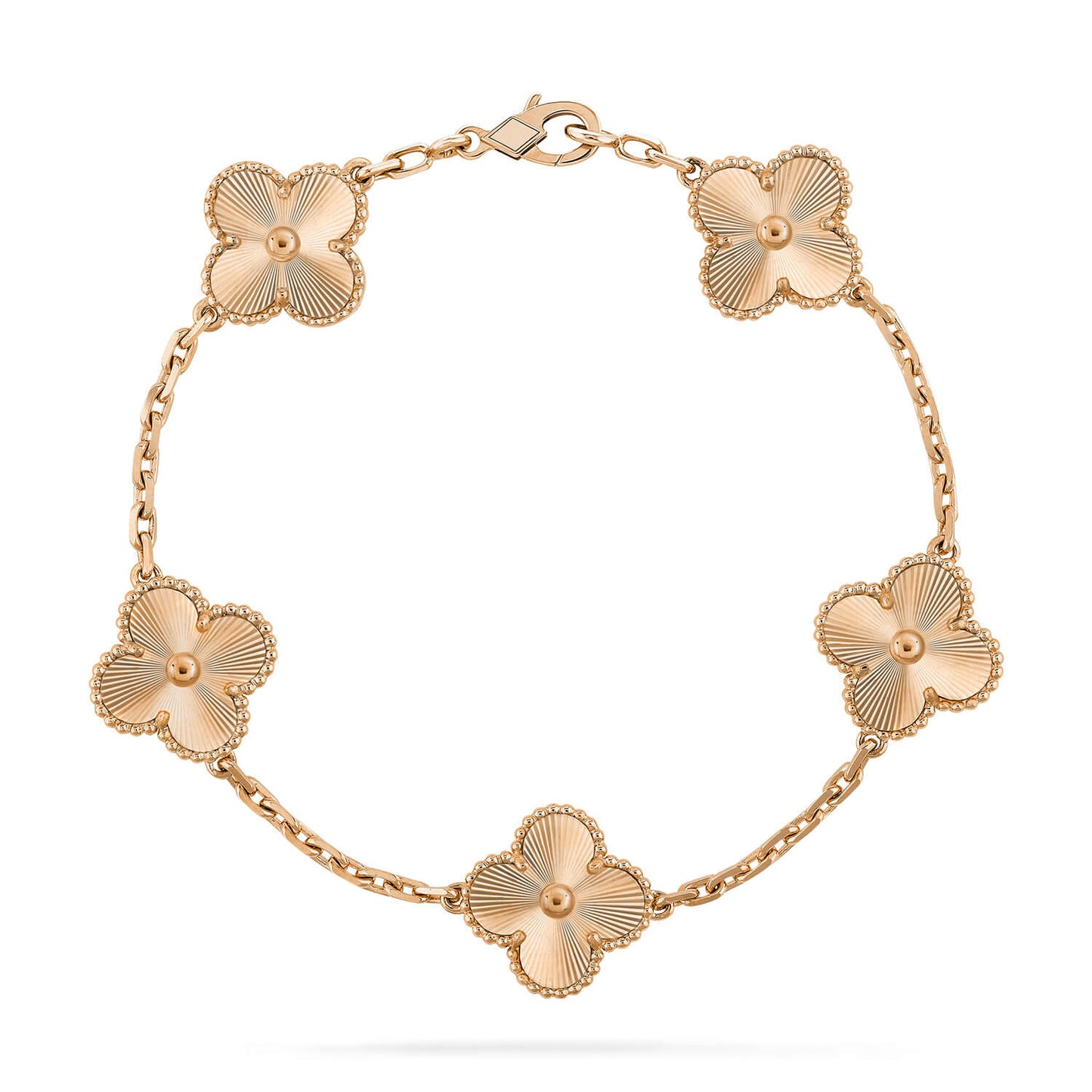 [Auraecho] CLOVER 5 MOTIF LASER BRACELET COLLECTION