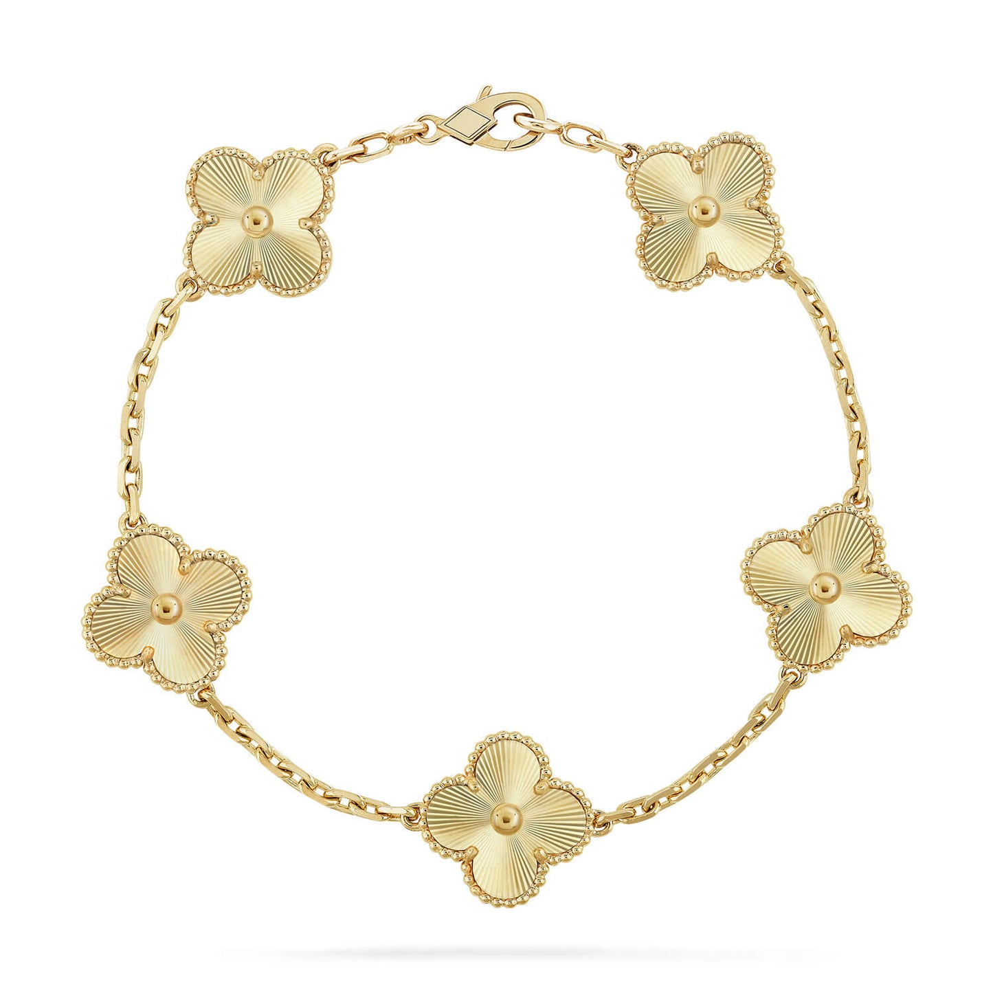 [Auraecho] CLOVER 5 MOTIF LASER BRACELET COLLECTION