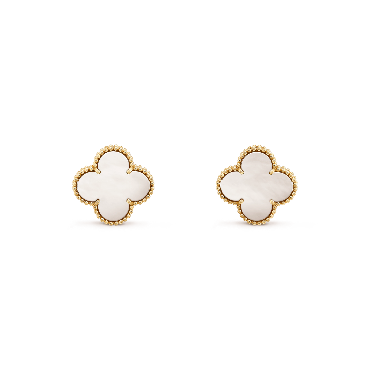 [AuraEcho]CLOVER MINI GOLD EARRINGS